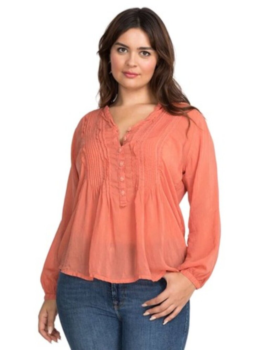 Johnny Was Pandora Pintuck Blouse - Picture 2 of 10
